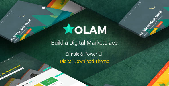 Olam 4.5.0 - WordPress Easy Digital Downloads 主题